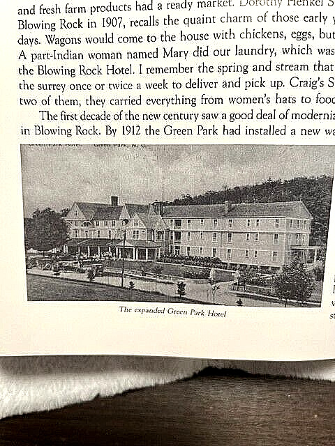 Blowing Rock Village Tapestry by Barry Buxton