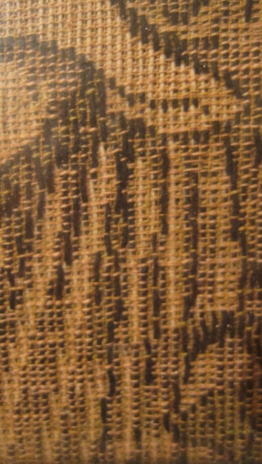 Original 1800s Hand Sewn Figural Needlepoint Tapestry