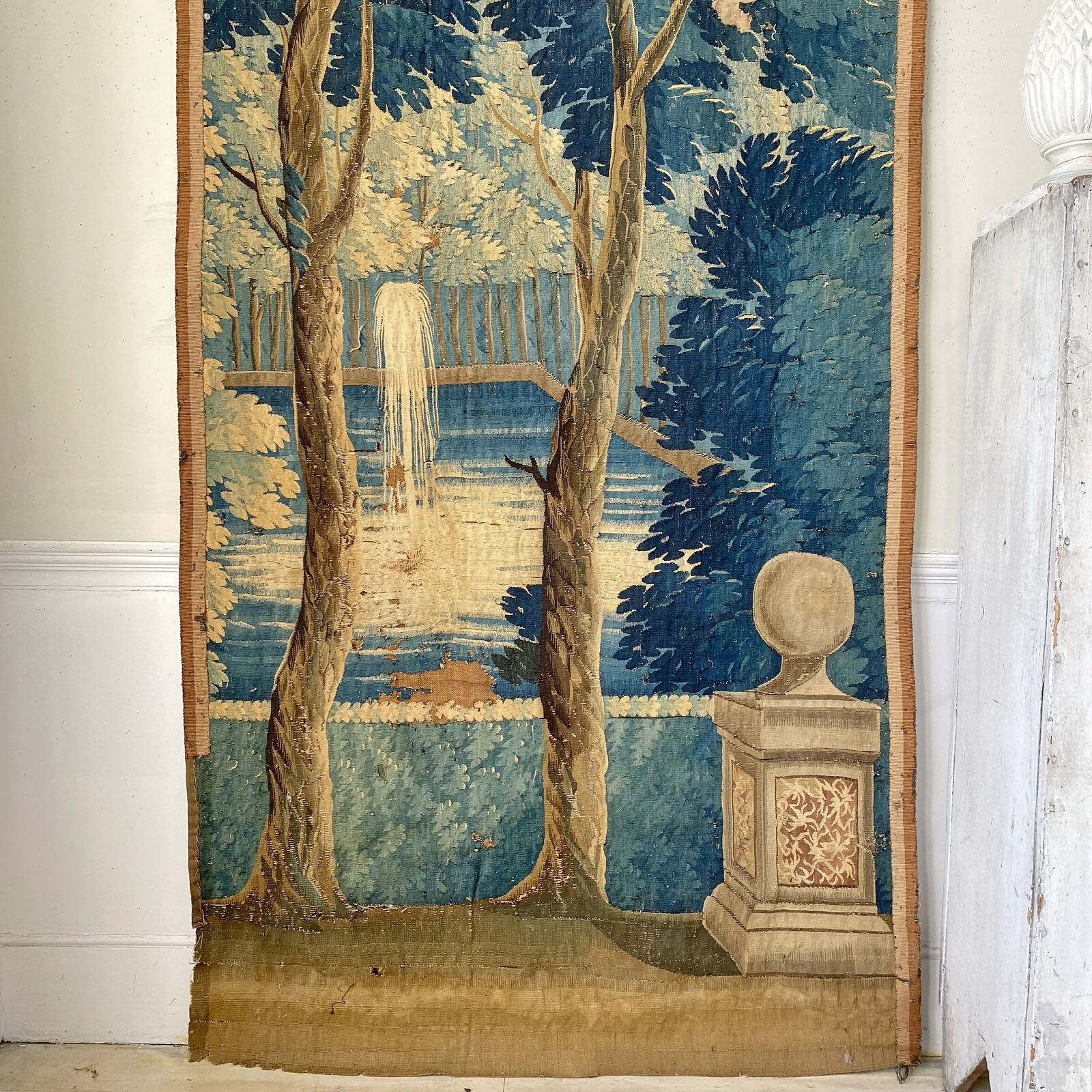 18th Century Aubusson French Tapestry Wall Hanging