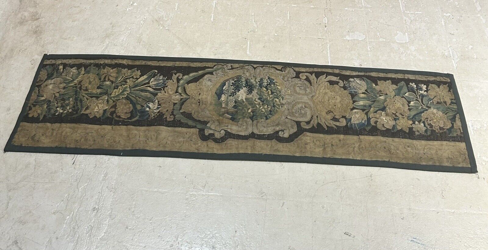17th Century Flemish Antique Tapestry Piece