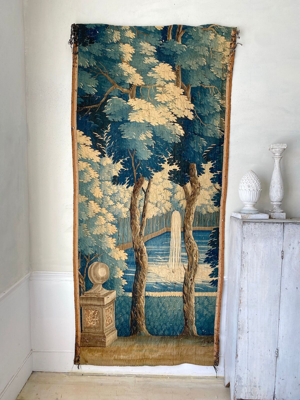 18th Century Aubusson French Tapestry Wall Hanging