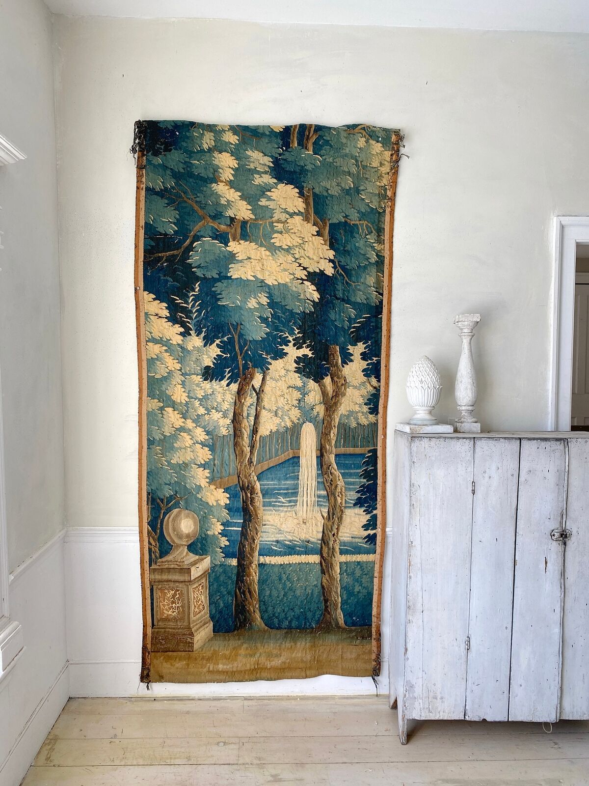 18th Century Aubusson French Tapestry Wall Hanging