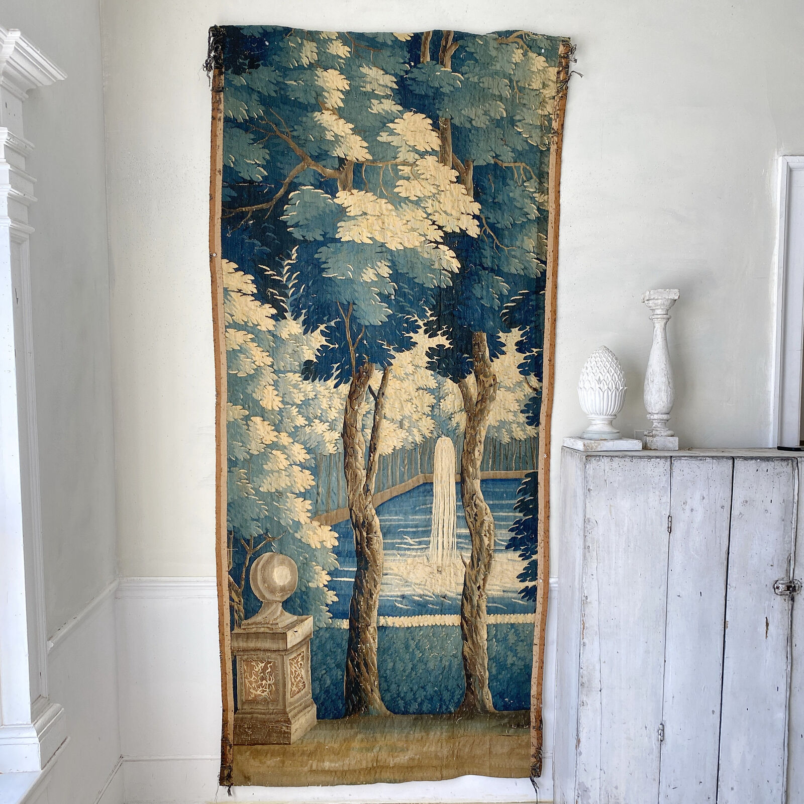 18th Century Aubusson French Tapestry Wall Hanging