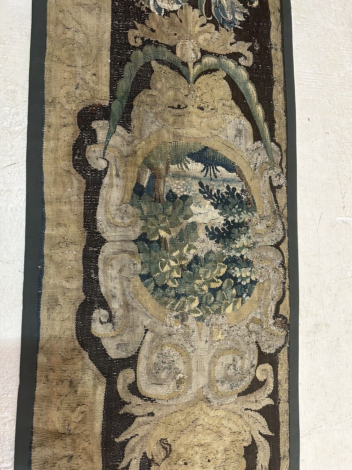 17th Century Flemish Antique Tapestry Piece