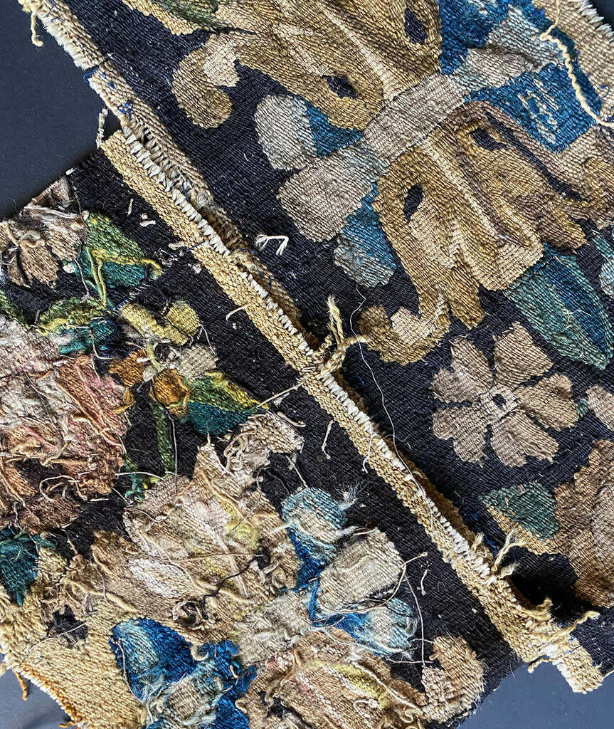 18th Century Aubusson Flemish Tapestry Fragments