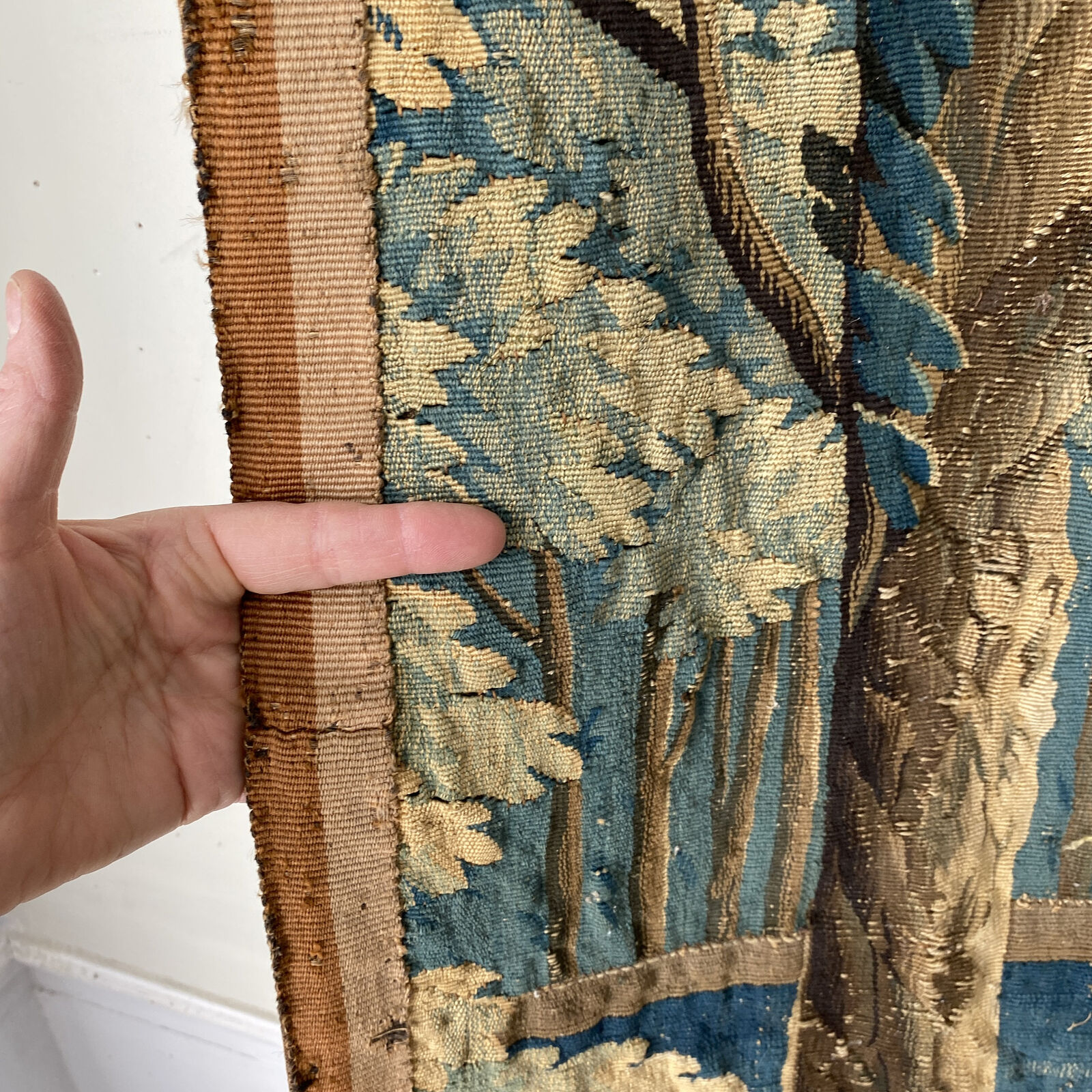 18th Century Aubusson French Tapestry Wall Hanging