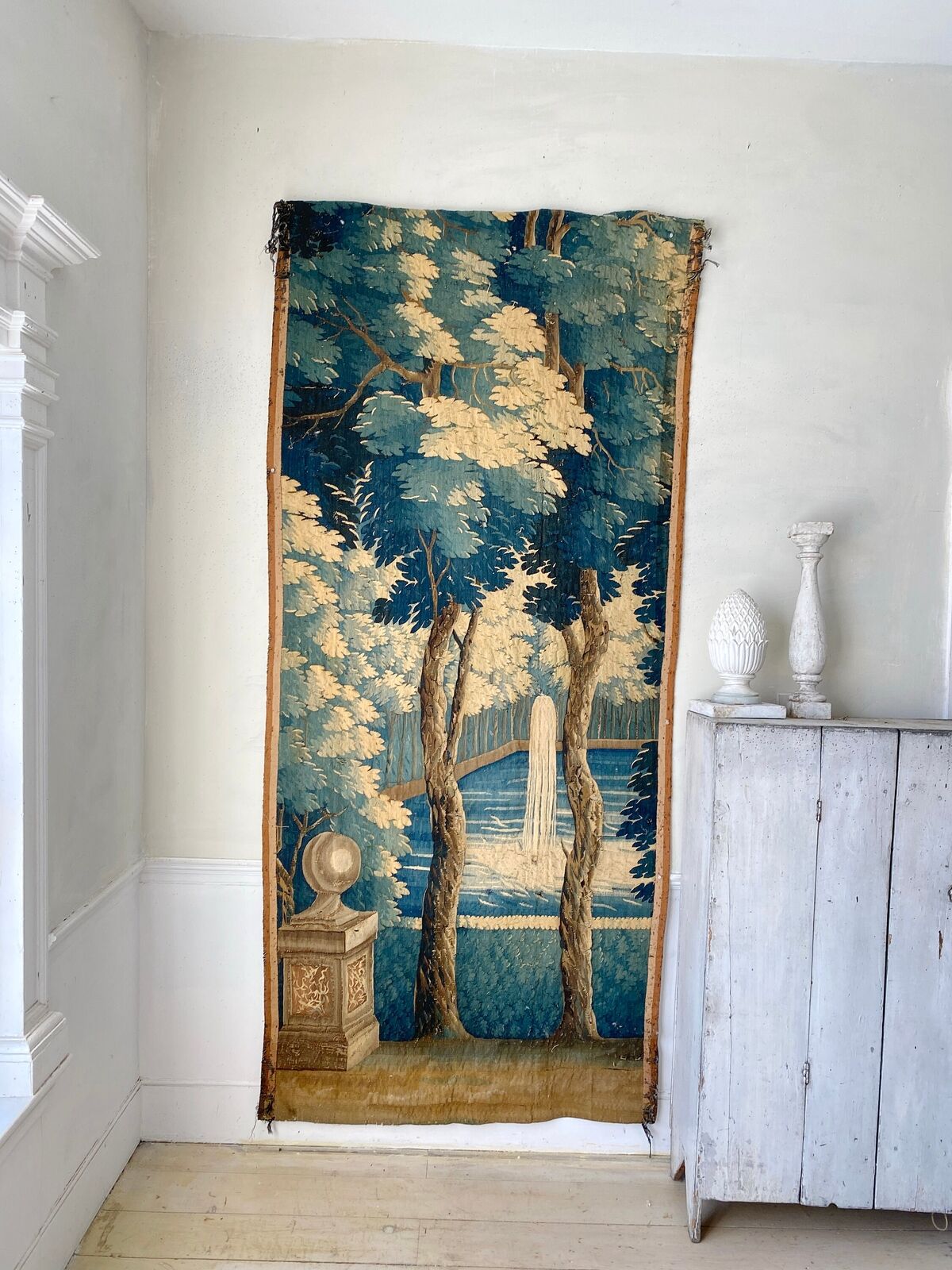 18th Century Aubusson French Tapestry Wall Hanging