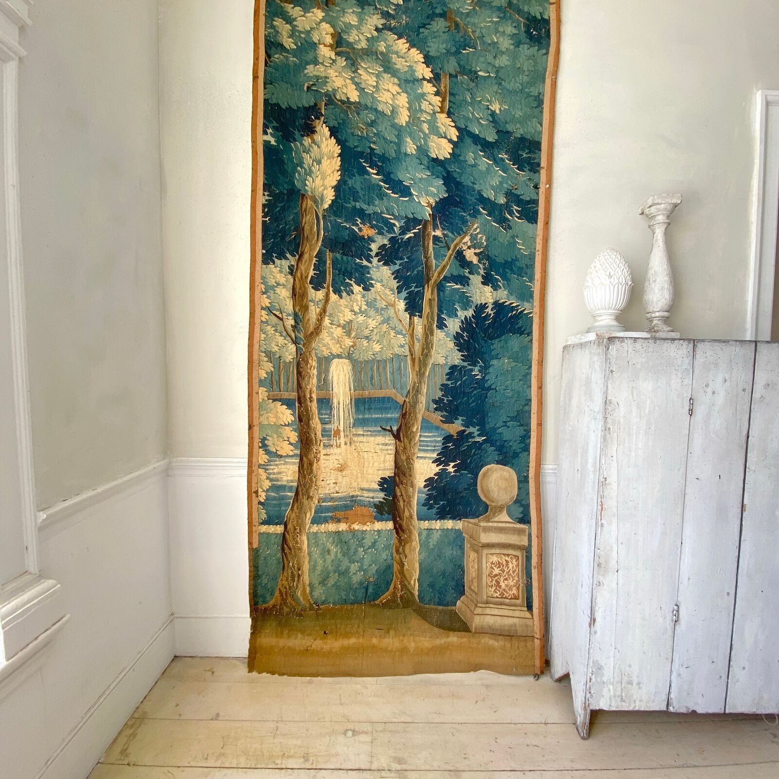 18th Century Aubusson French Tapestry Wall Hanging
