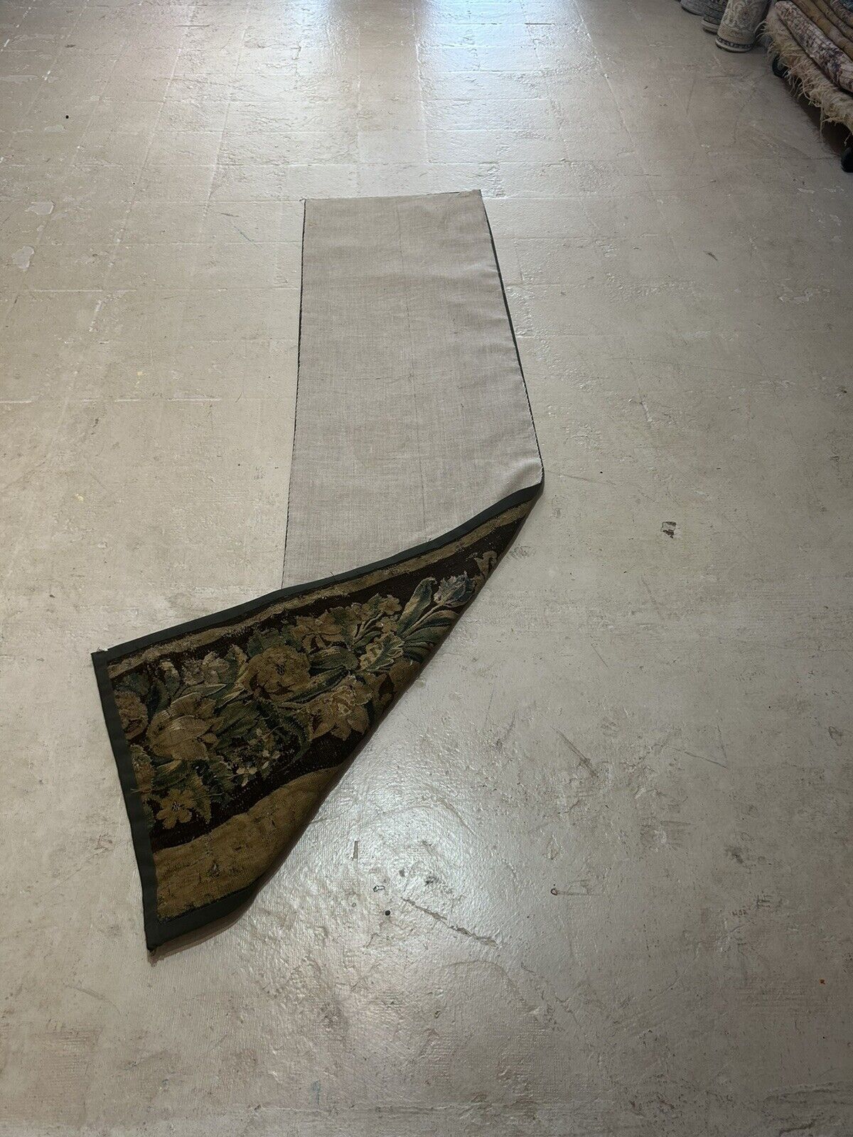 17th Century Flemish Antique Tapestry Piece