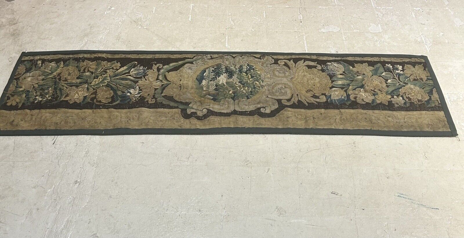 17th Century Flemish Antique Tapestry Piece
