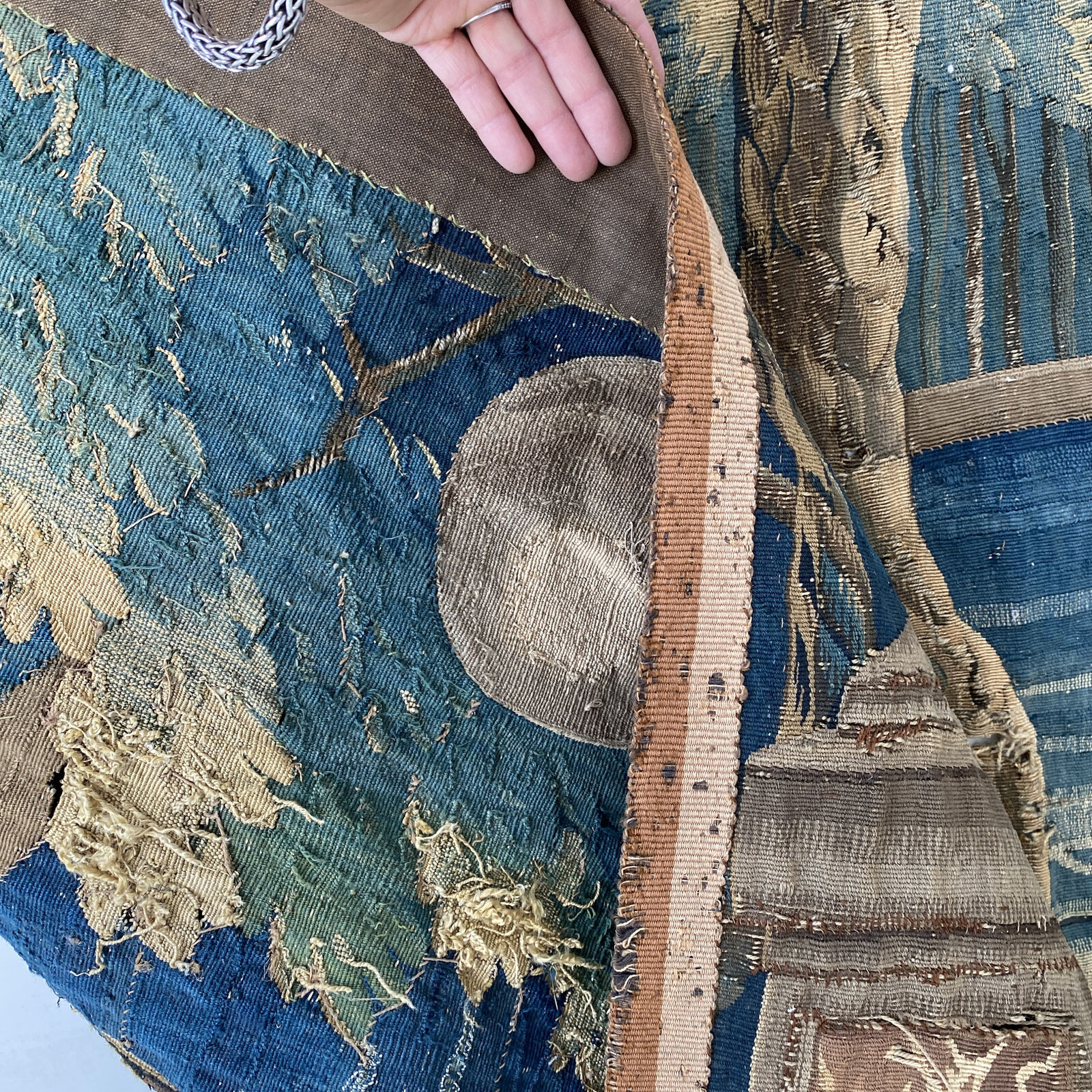 18th Century Aubusson French Tapestry Wall Hanging