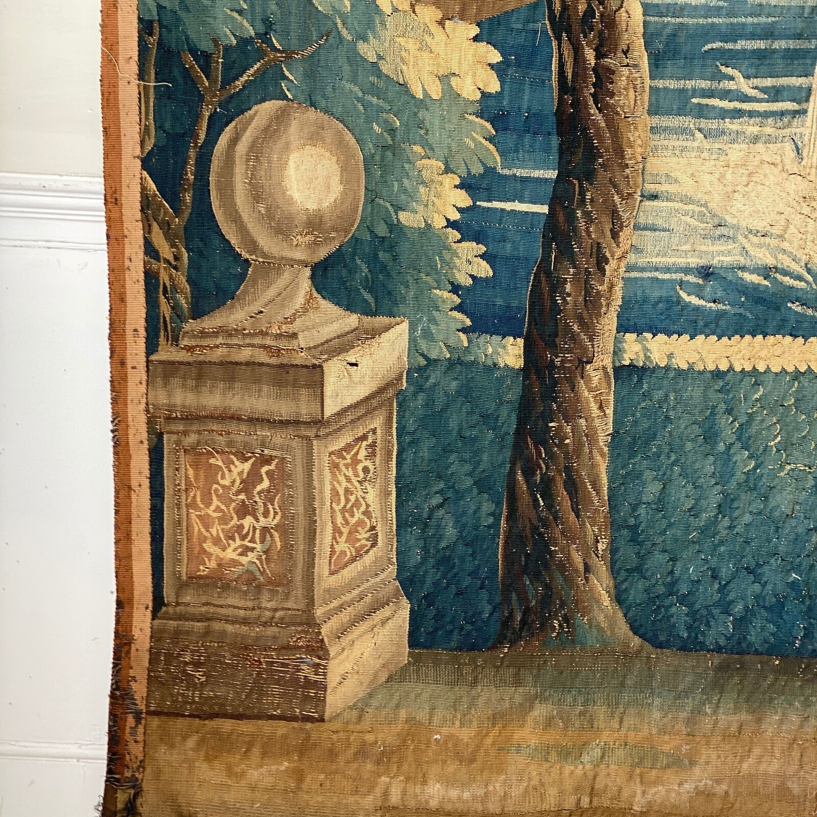 18th Century Aubusson French Tapestry Wall Hanging