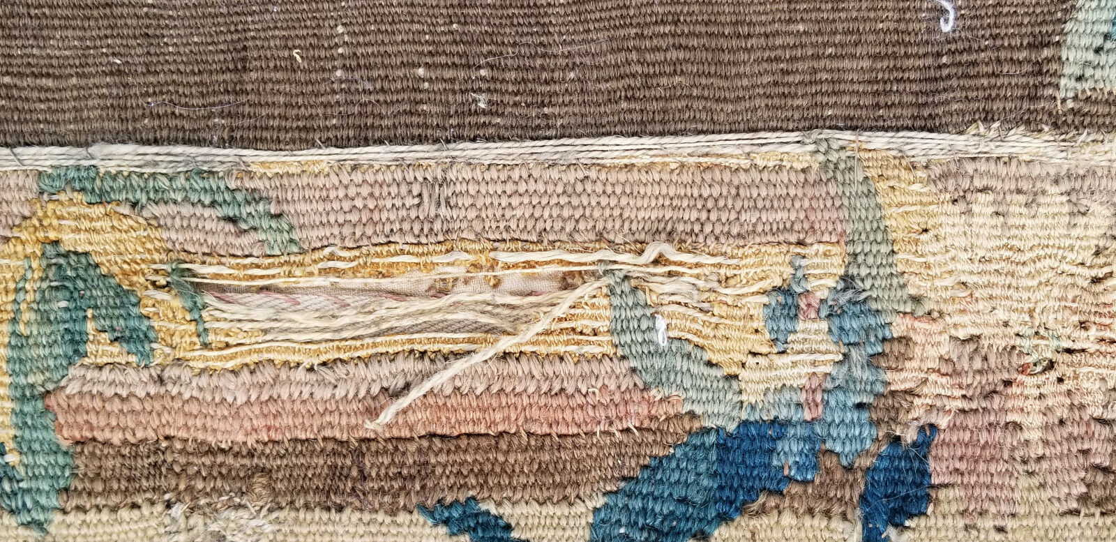 Antique Flemish Tapestry with Allegorical Scene, 1775