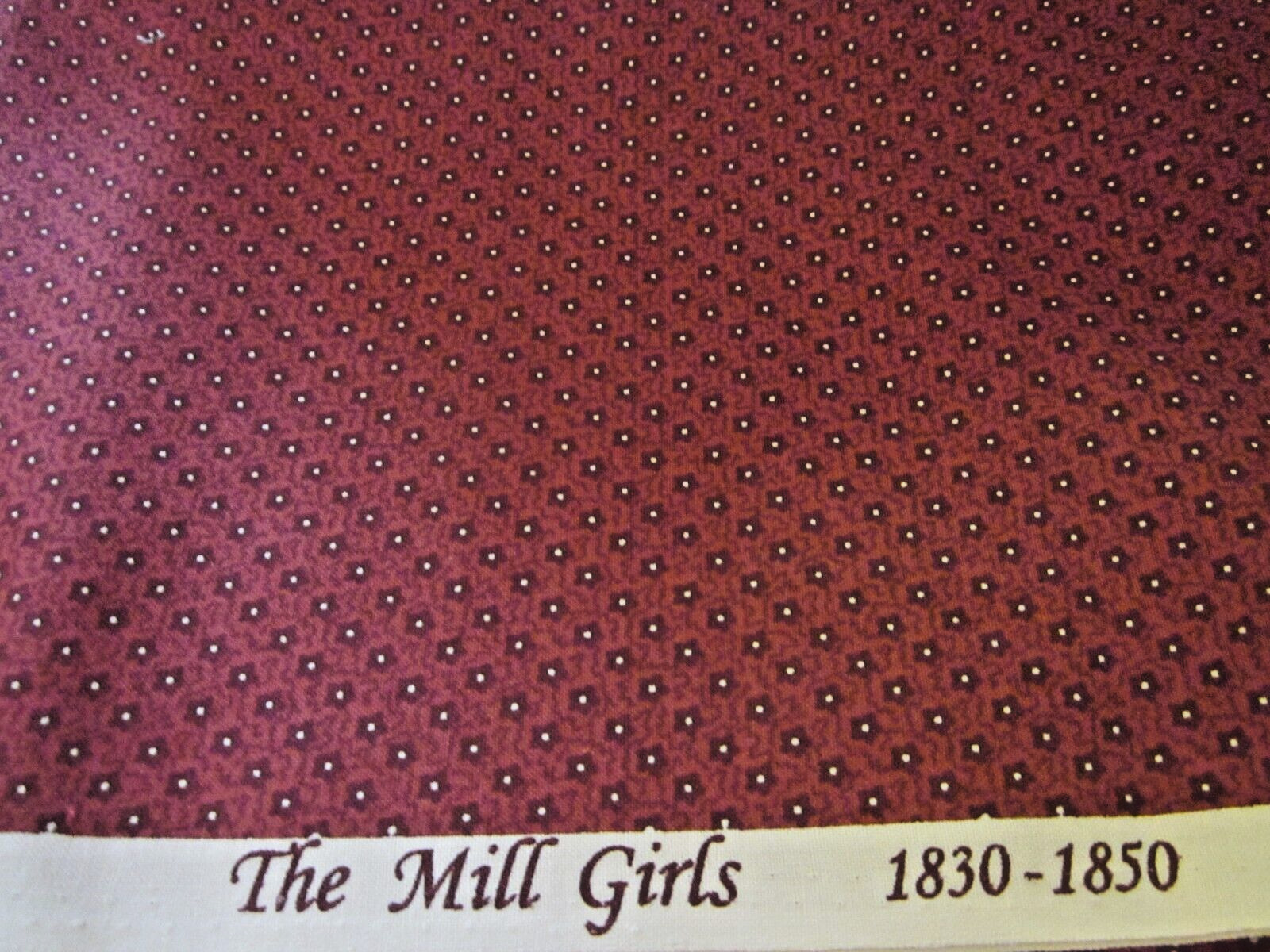 Judie Rothermel 1800s Mill Girls Fabric, 1 Yard