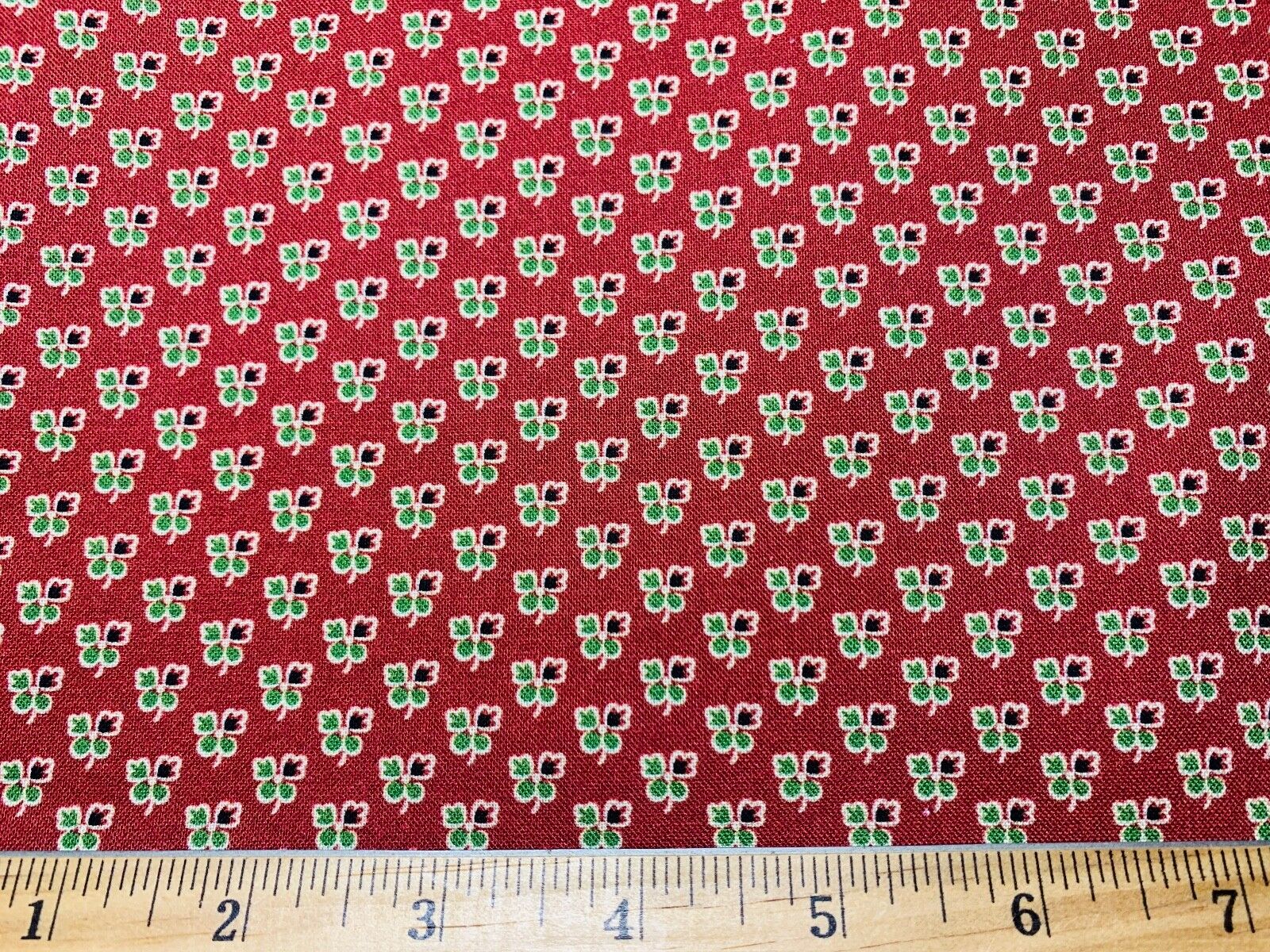 1800s Civil War Floral Fabric by Marcus