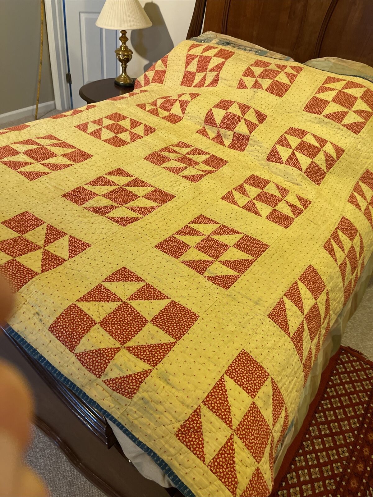Antique Calico Quilt from Early 1900s Easton Pa