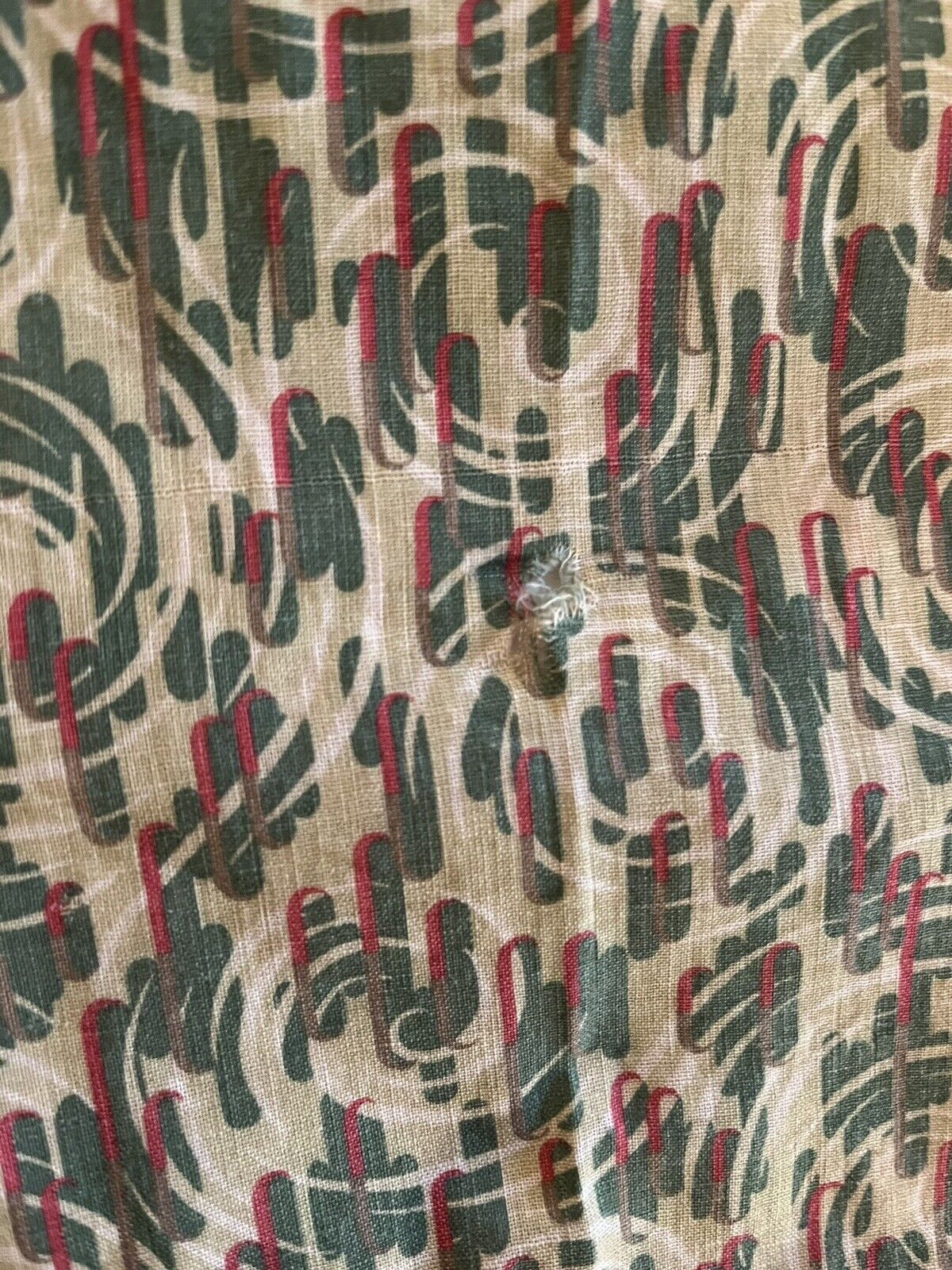 1800s Green Antique Quilt Fabric Backing 62"x82