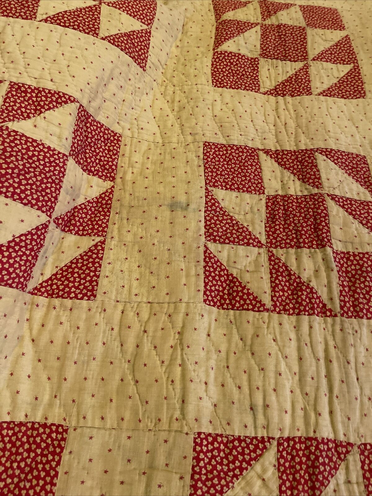 Antique Calico Quilt from Early 1900s Easton Pa