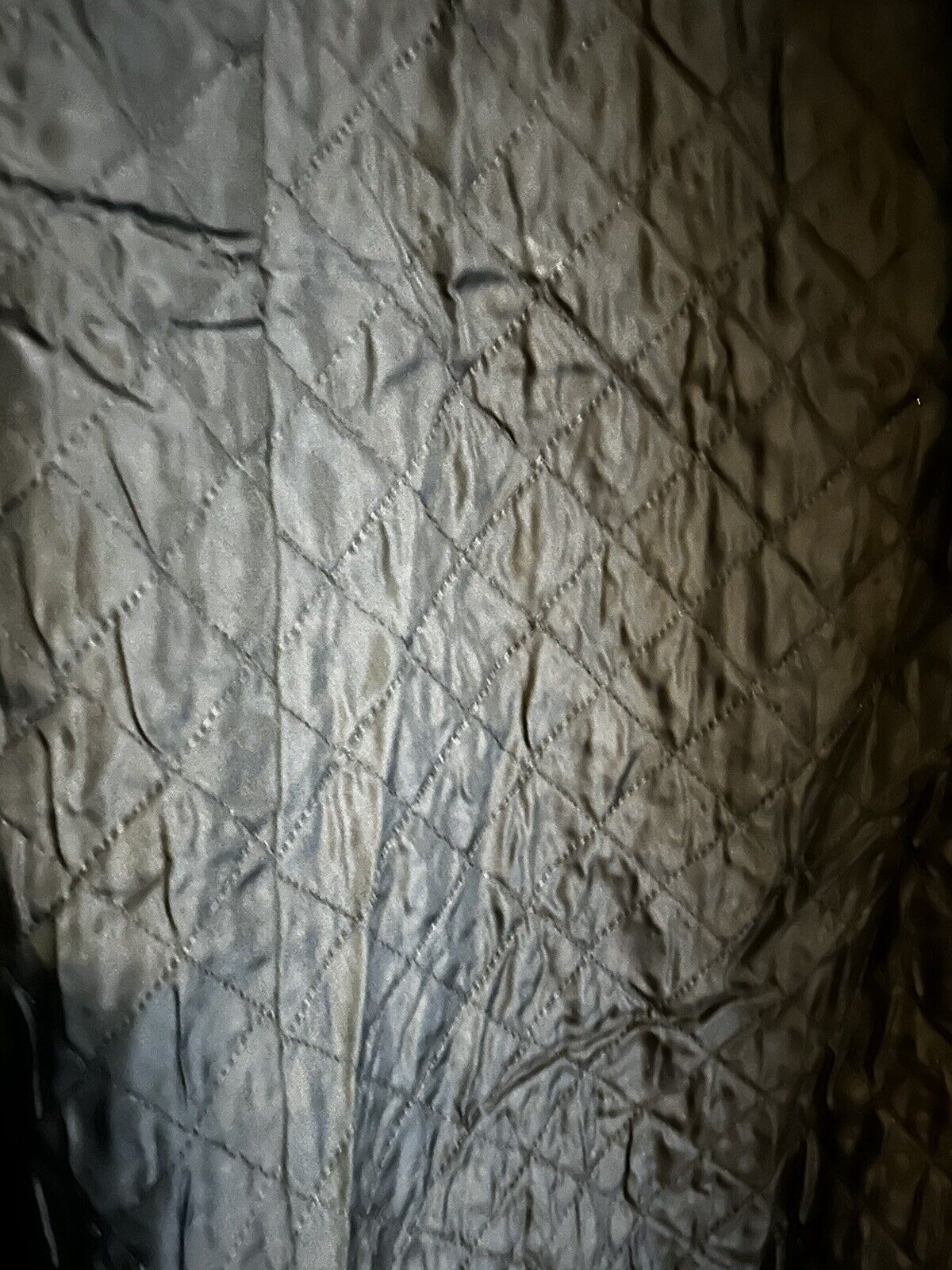Edwardian Velvet Quilted Antique Opera Cape