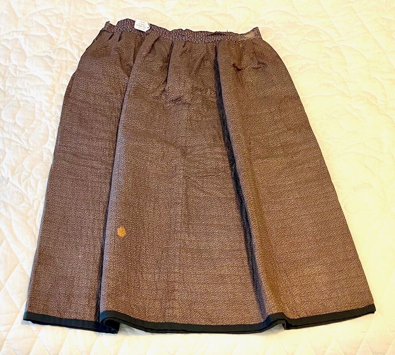 1800s Berks County Antique Quilted Petticoat Skirt