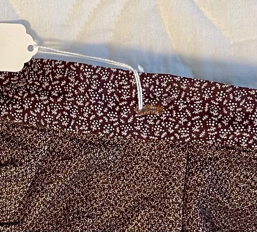 1800s Berks County Antique Quilted Petticoat Skirt