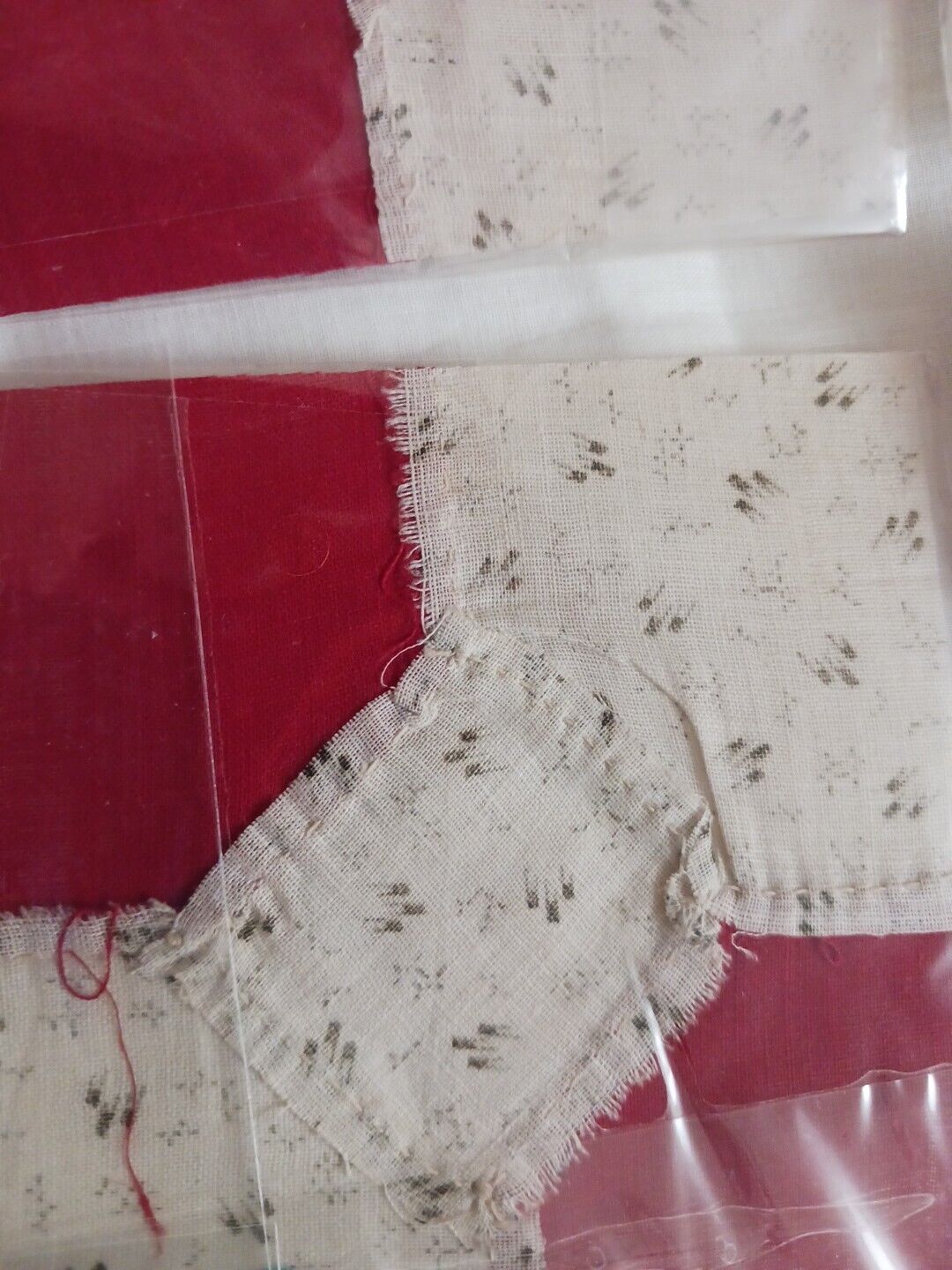 15 Vintage Hand Sewn Orphan Quilt Blocks