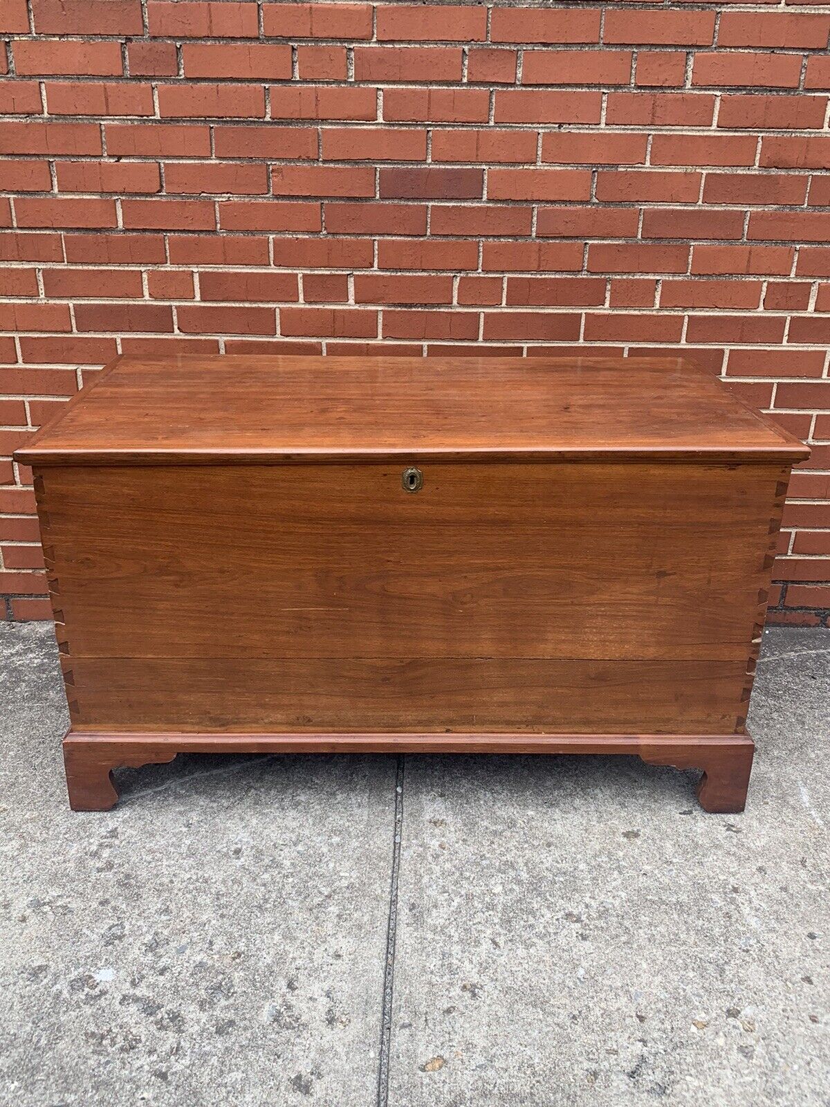 Handmade Late 1800s Solid Wood Hope Chest