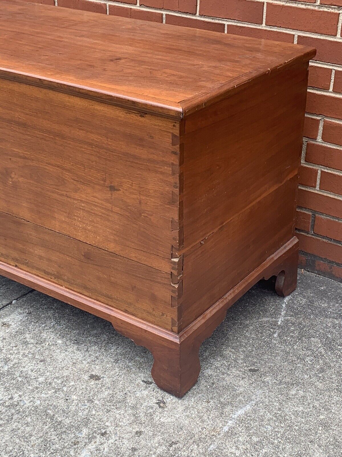 Handmade Late 1800s Solid Wood Hope Chest