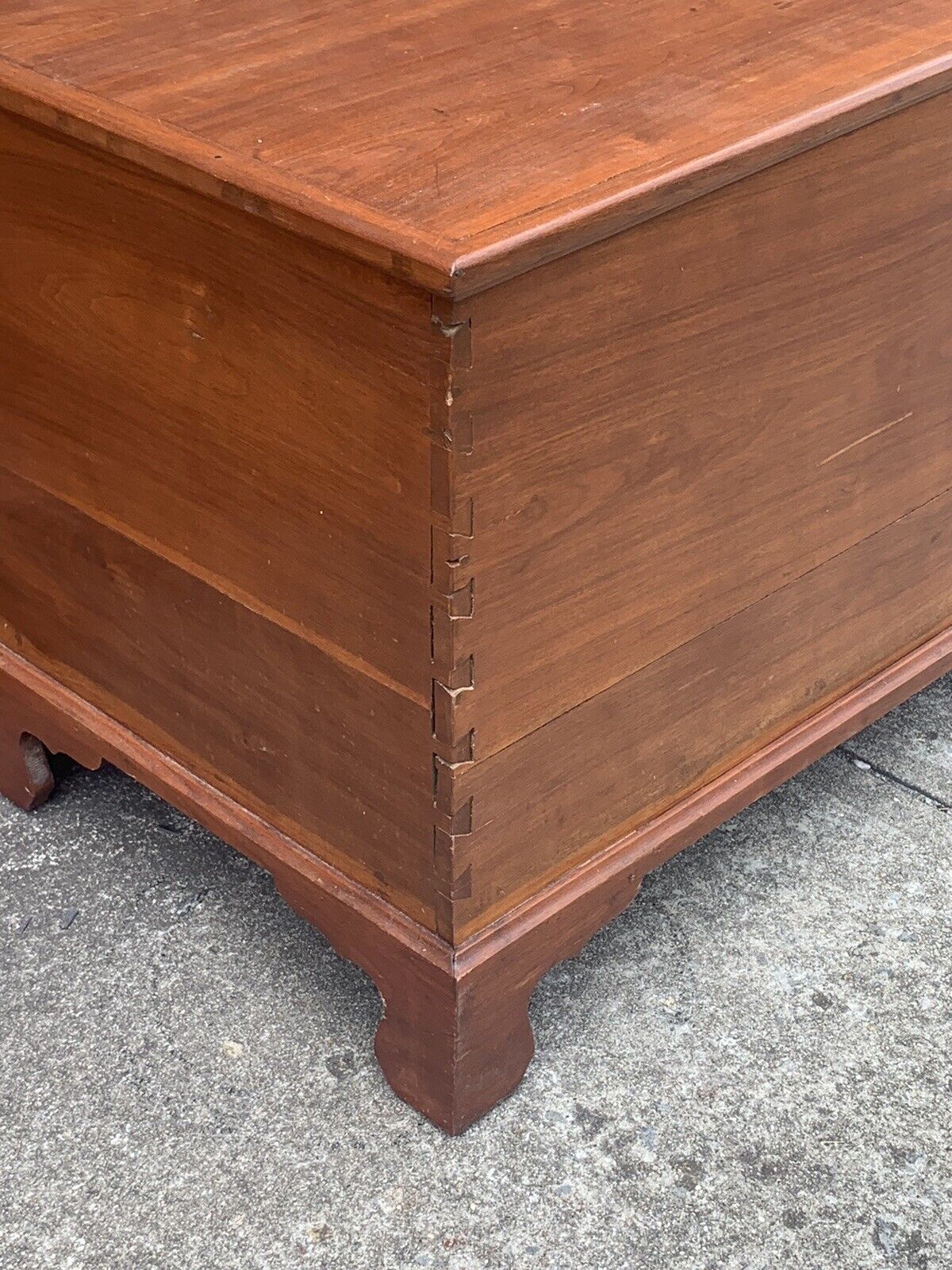 Handmade Late 1800s Solid Wood Hope Chest