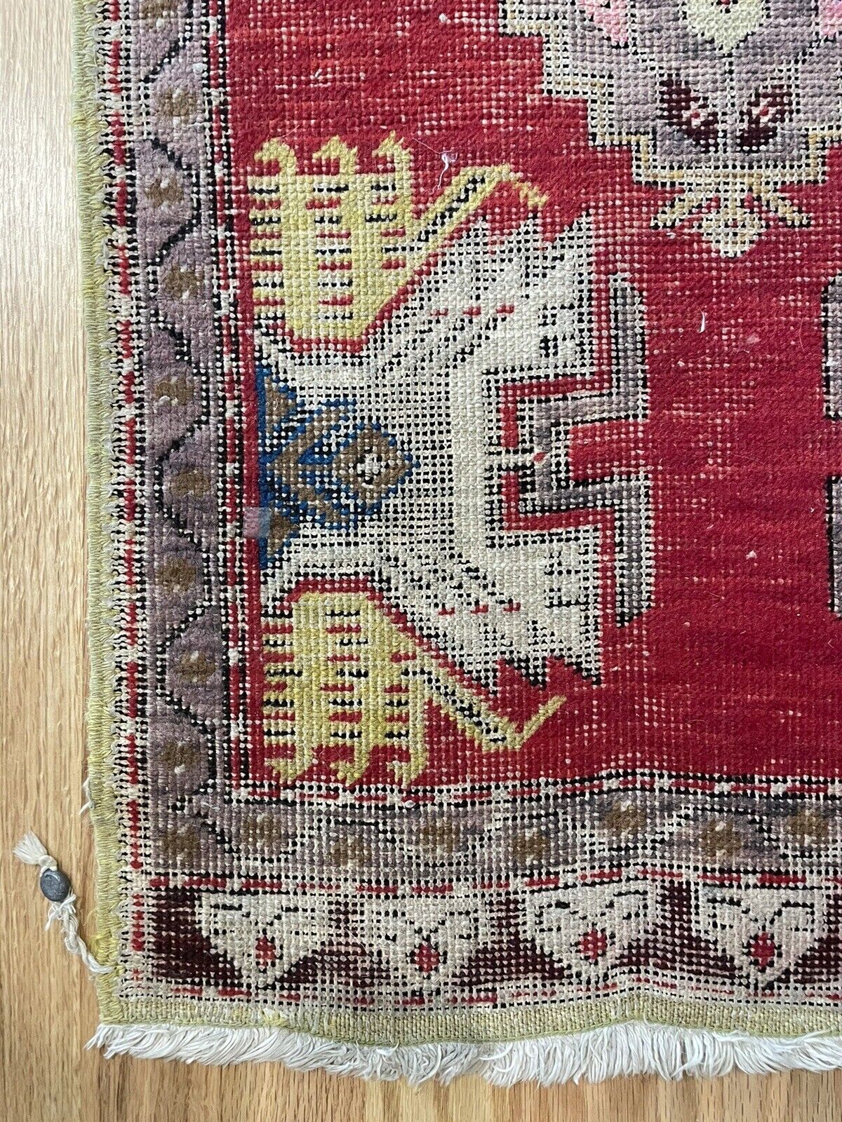 Exquisite Early 1900s Turkish Anatolian Tribal Rug