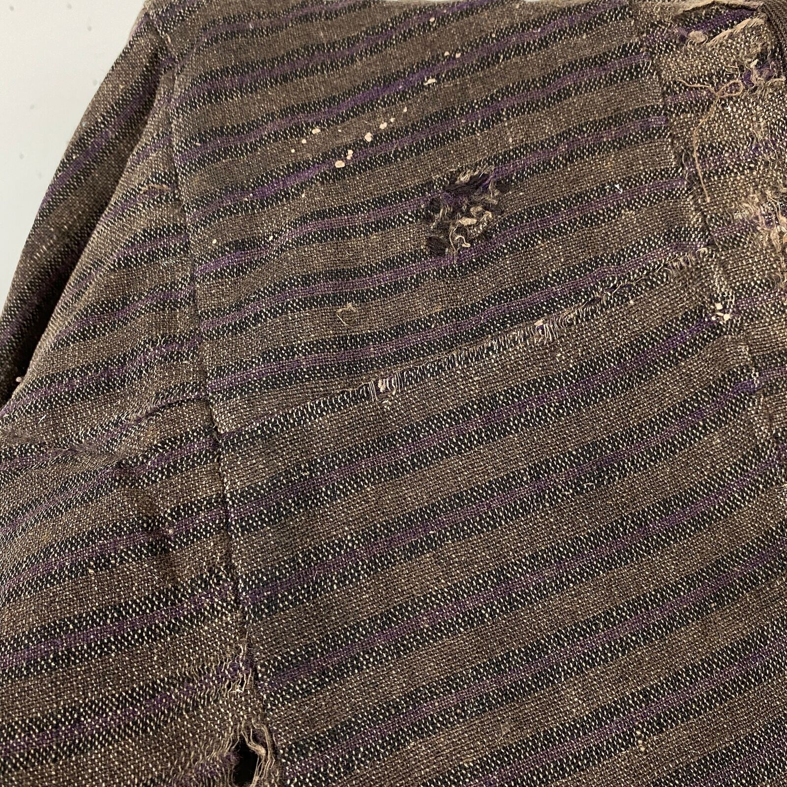 Authentic 17th Century Handwoven Wool Fabric