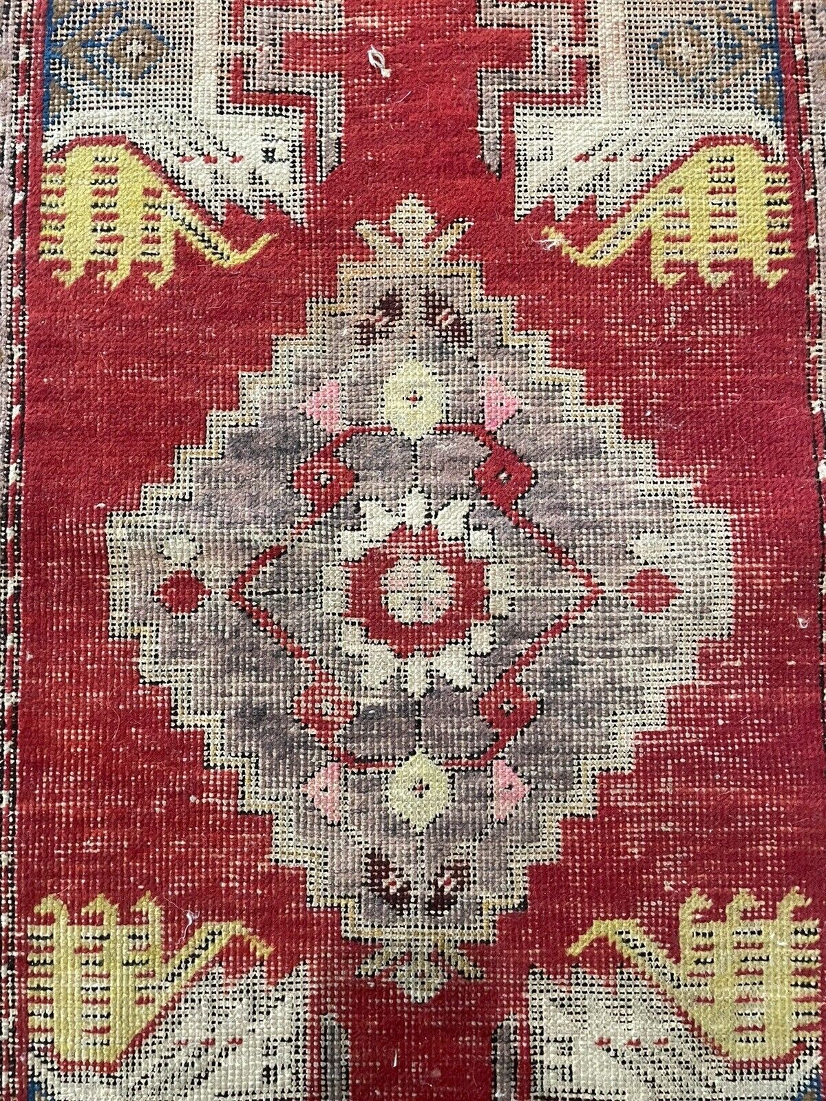 Exquisite Early 1900s Turkish Anatolian Tribal Rug