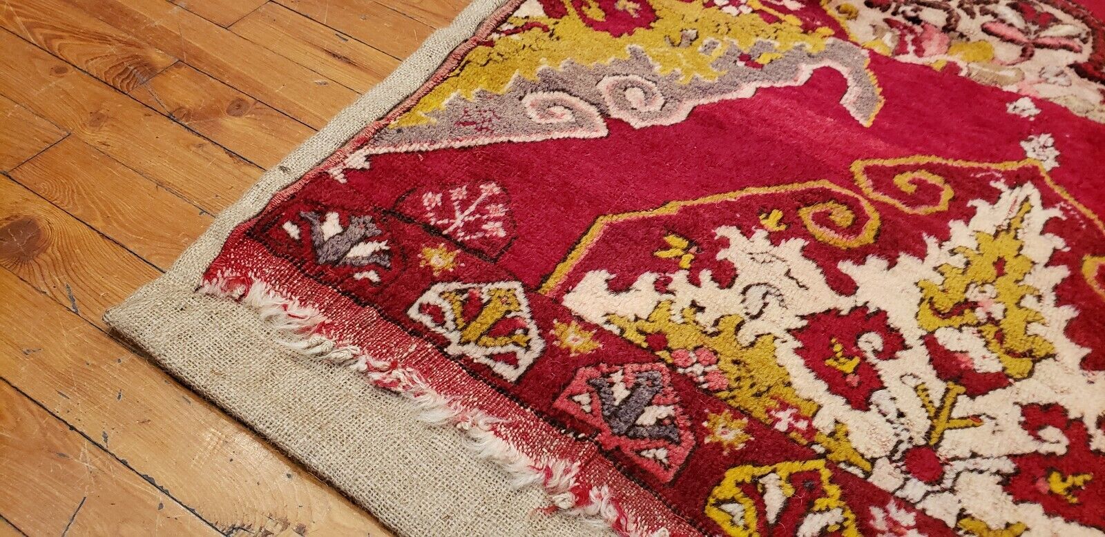 Antique Wool Pile Tribal Rug, Pre-1900s, 3'x4