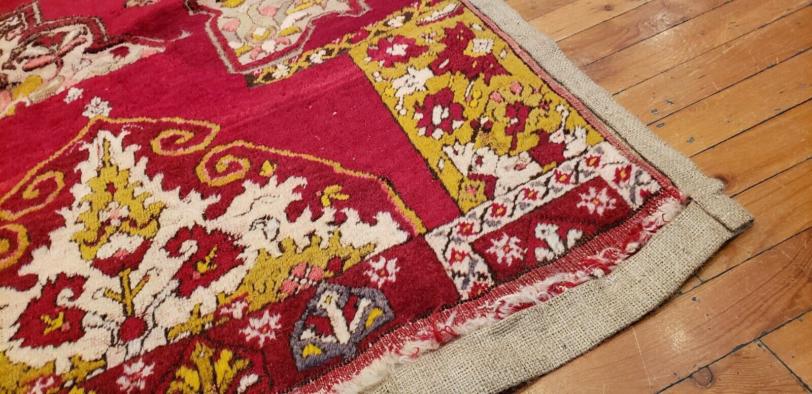 Antique Wool Pile Tribal Rug, Pre-1900s, 3'x4