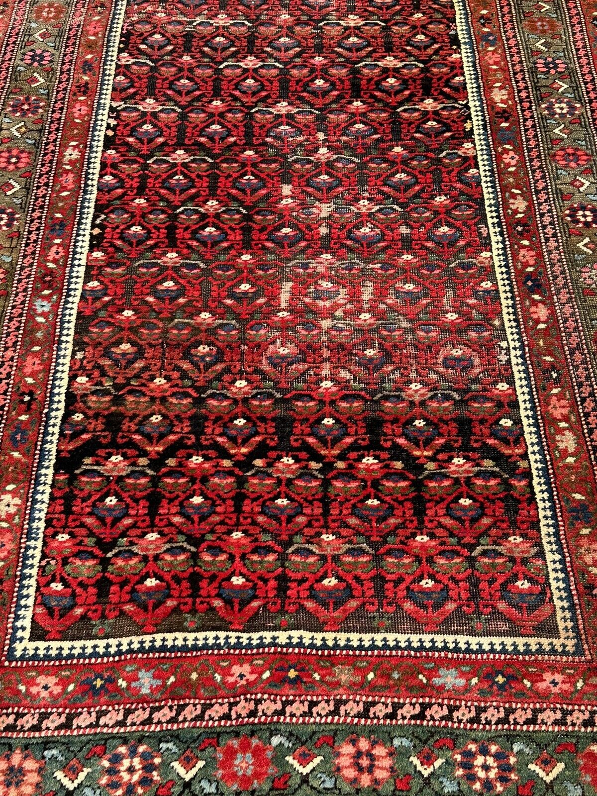 Antique Caucasian Armenian Gharabagh Rug 4.5x8.7