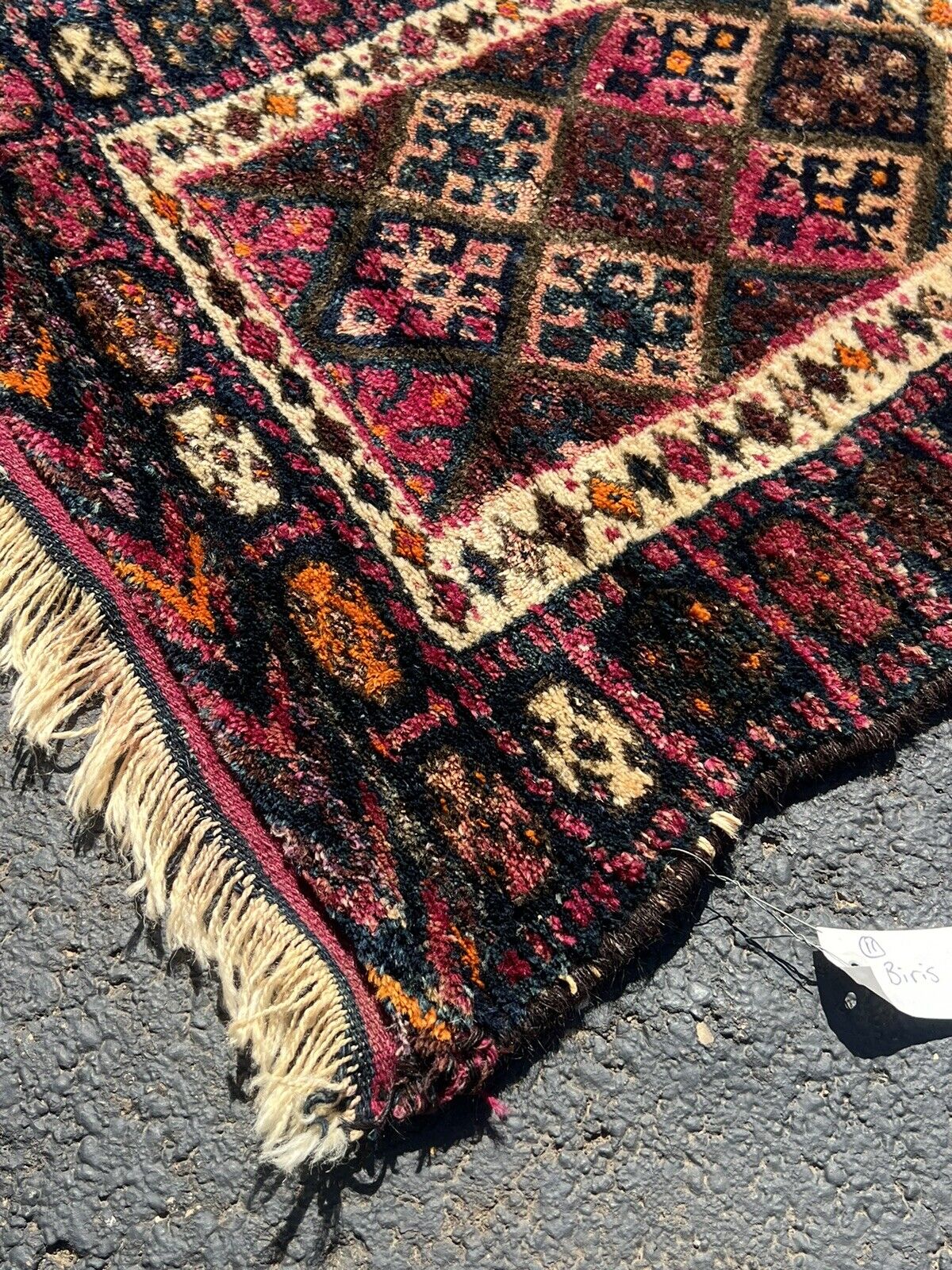 Vintage Turkish Oushak Rug Door Mat, 1900s