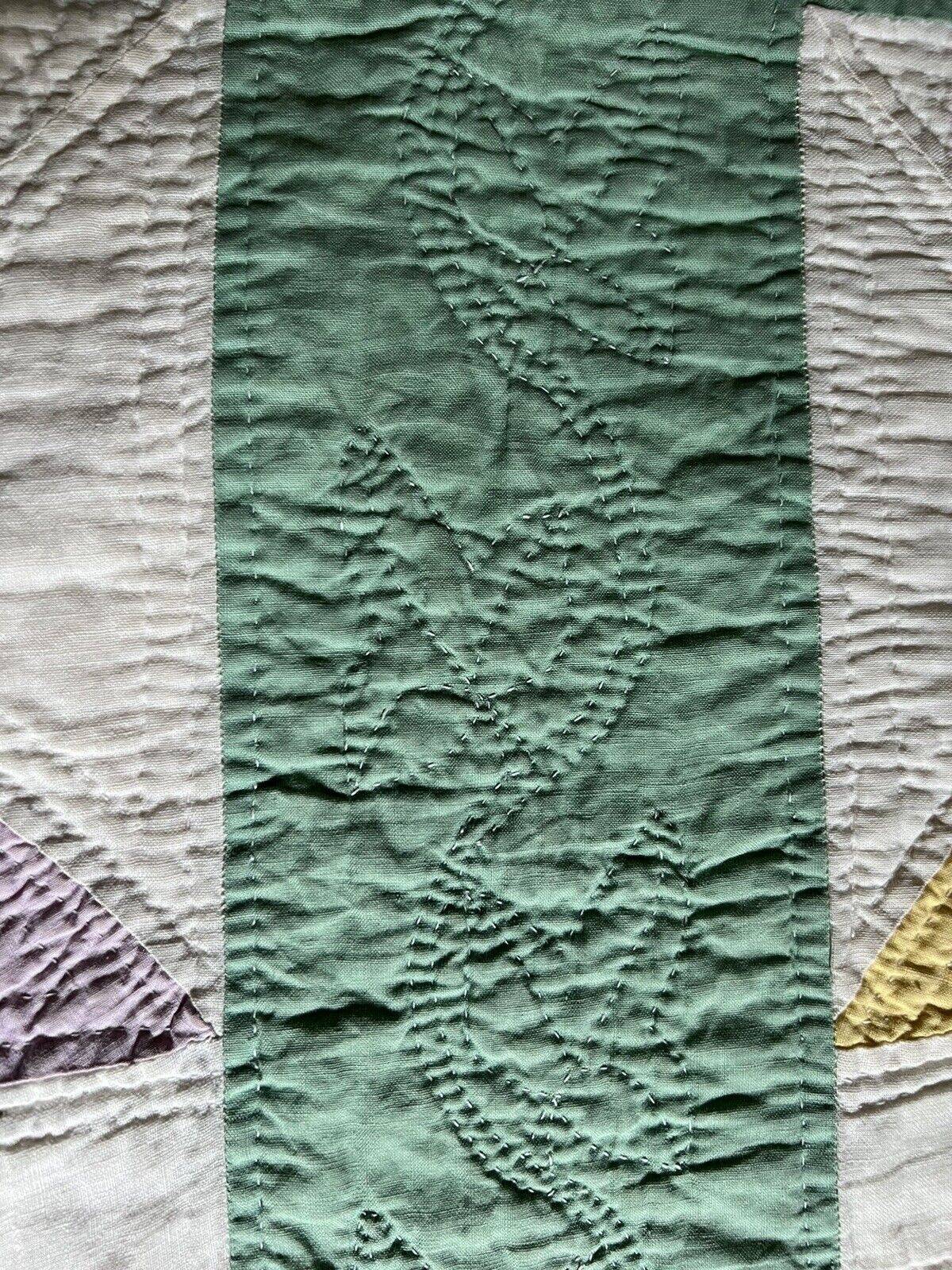 Victorian Applique Quilt with Tulip Design