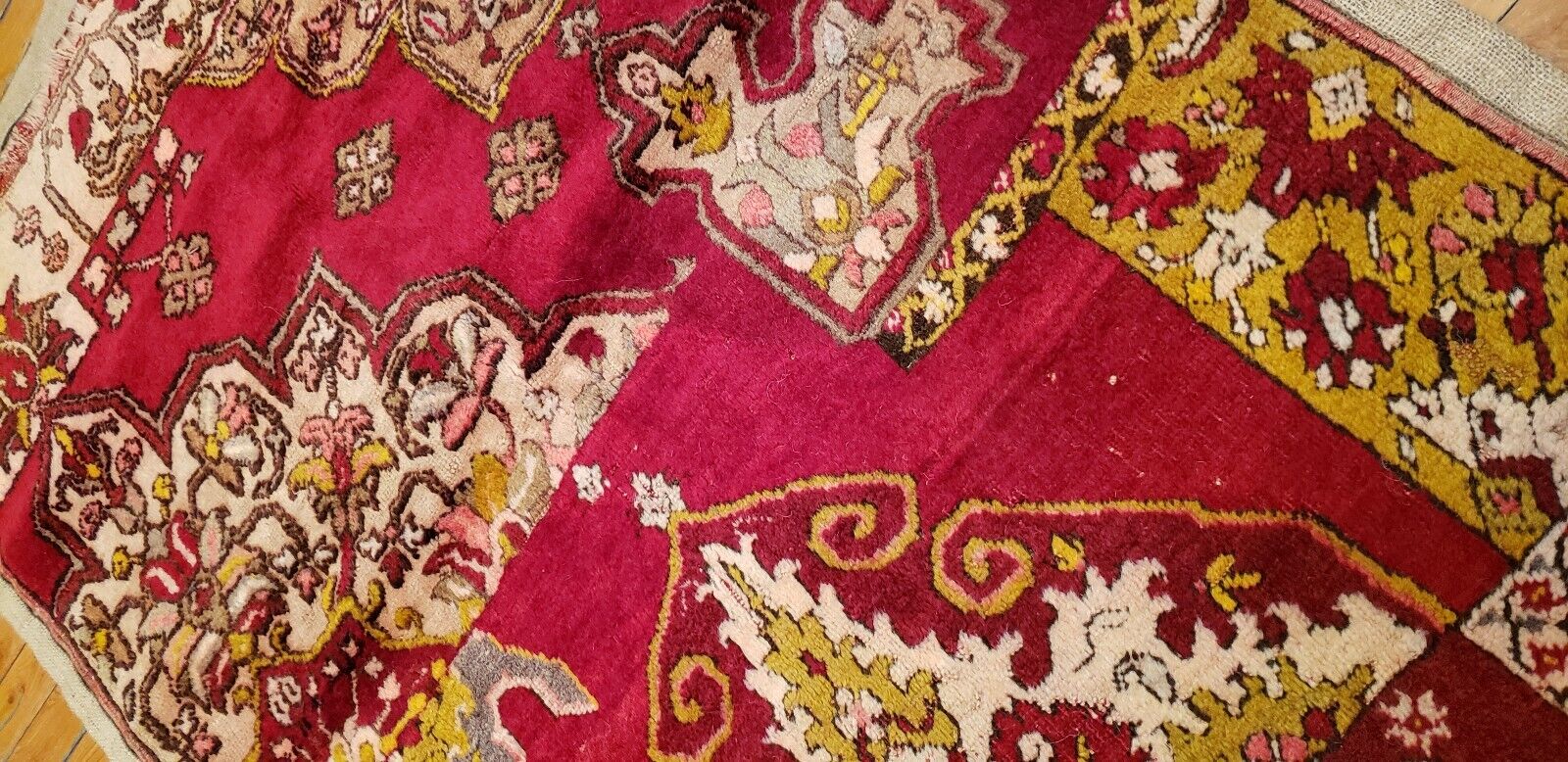 Antique Wool Pile Tribal Rug, Pre-1900s, 3'x4