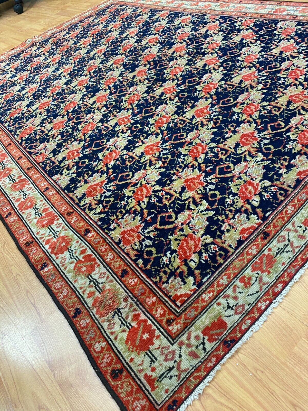 Antique Kurdish Oriental Rug - 4'1 x 6