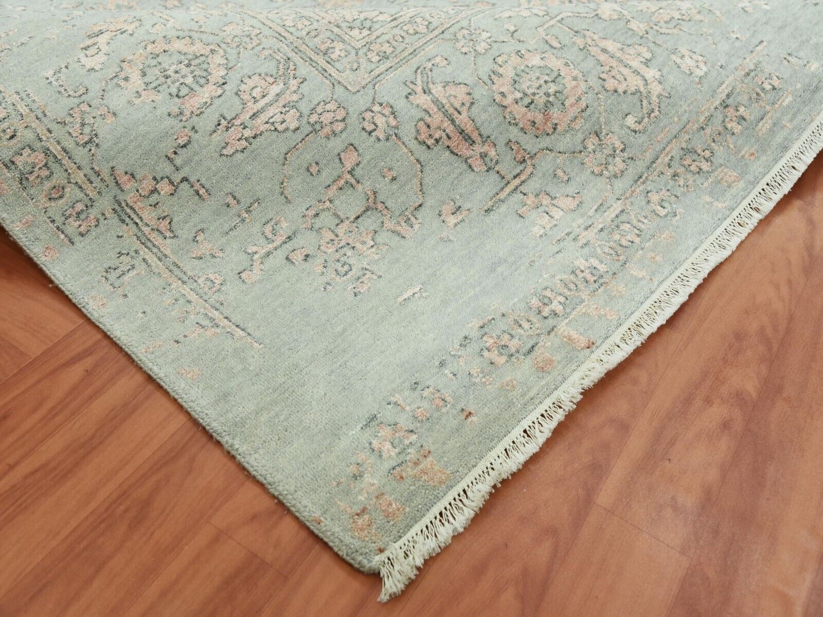 Antique Heriz Collection Ash Gray 9x12ft Rug