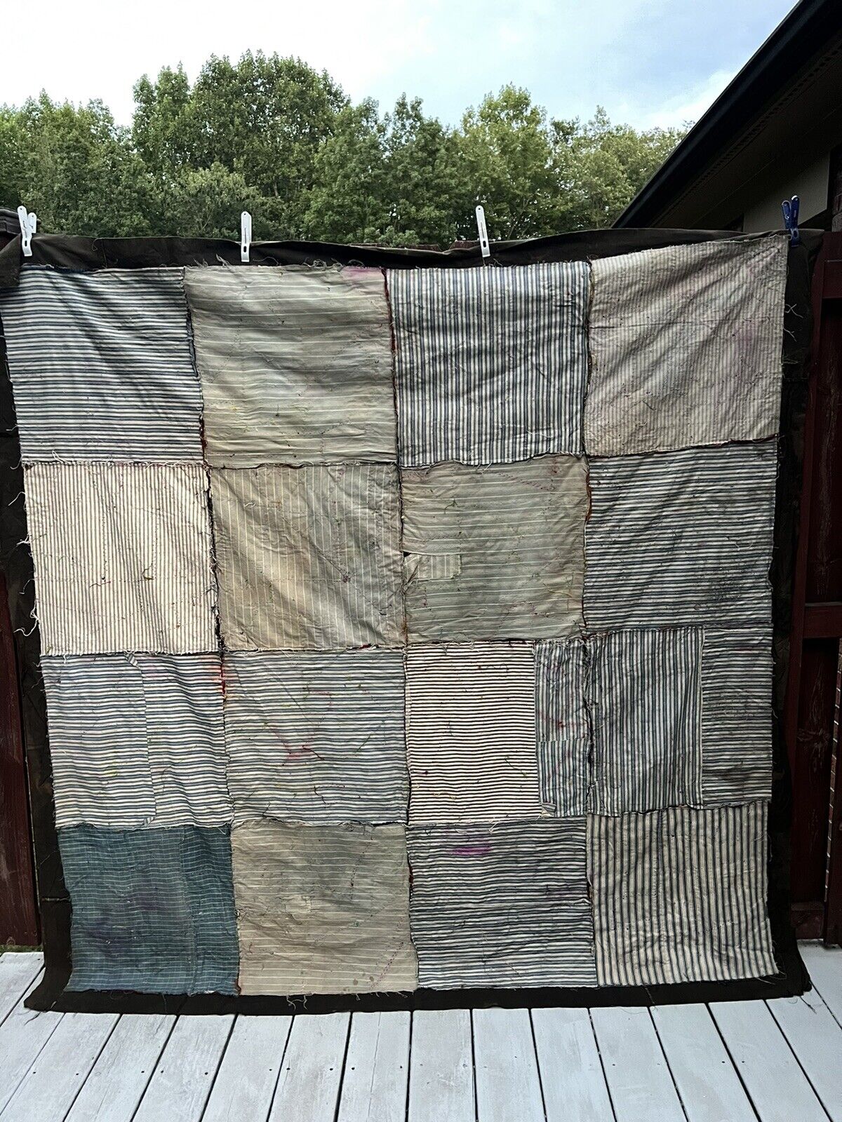 Victorian Crazy Quilt Top, 1800s Velvet Silk