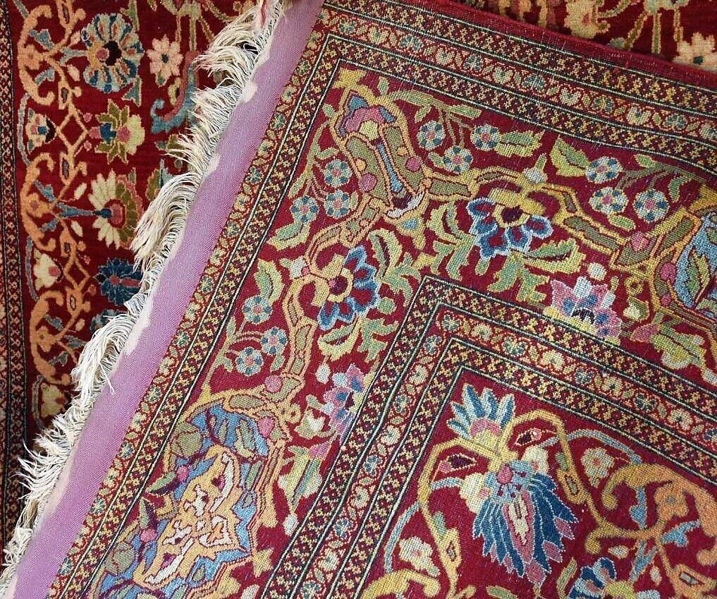 Authentic Antique Middle Eastern Ahmad Rug 1900s