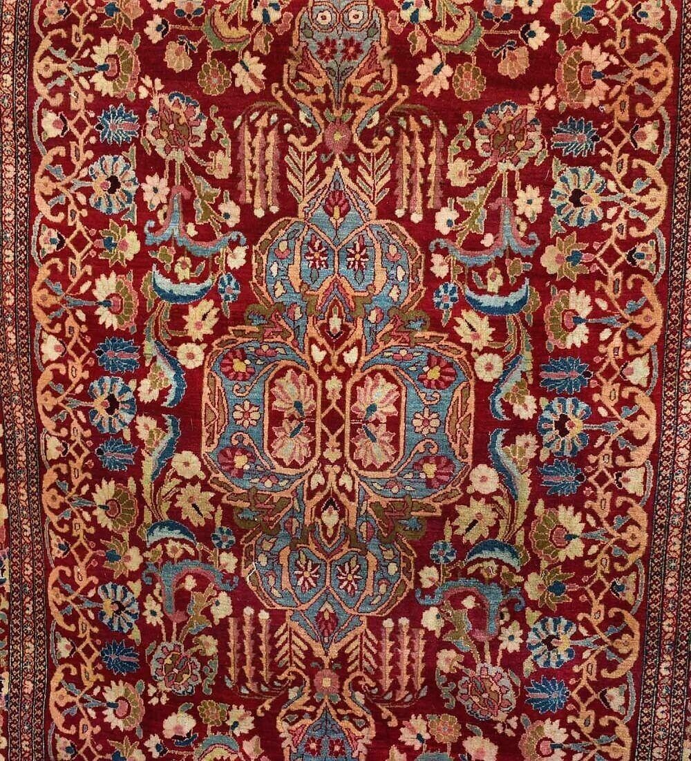 Authentic Antique Middle Eastern Ahmad Rug 1900s