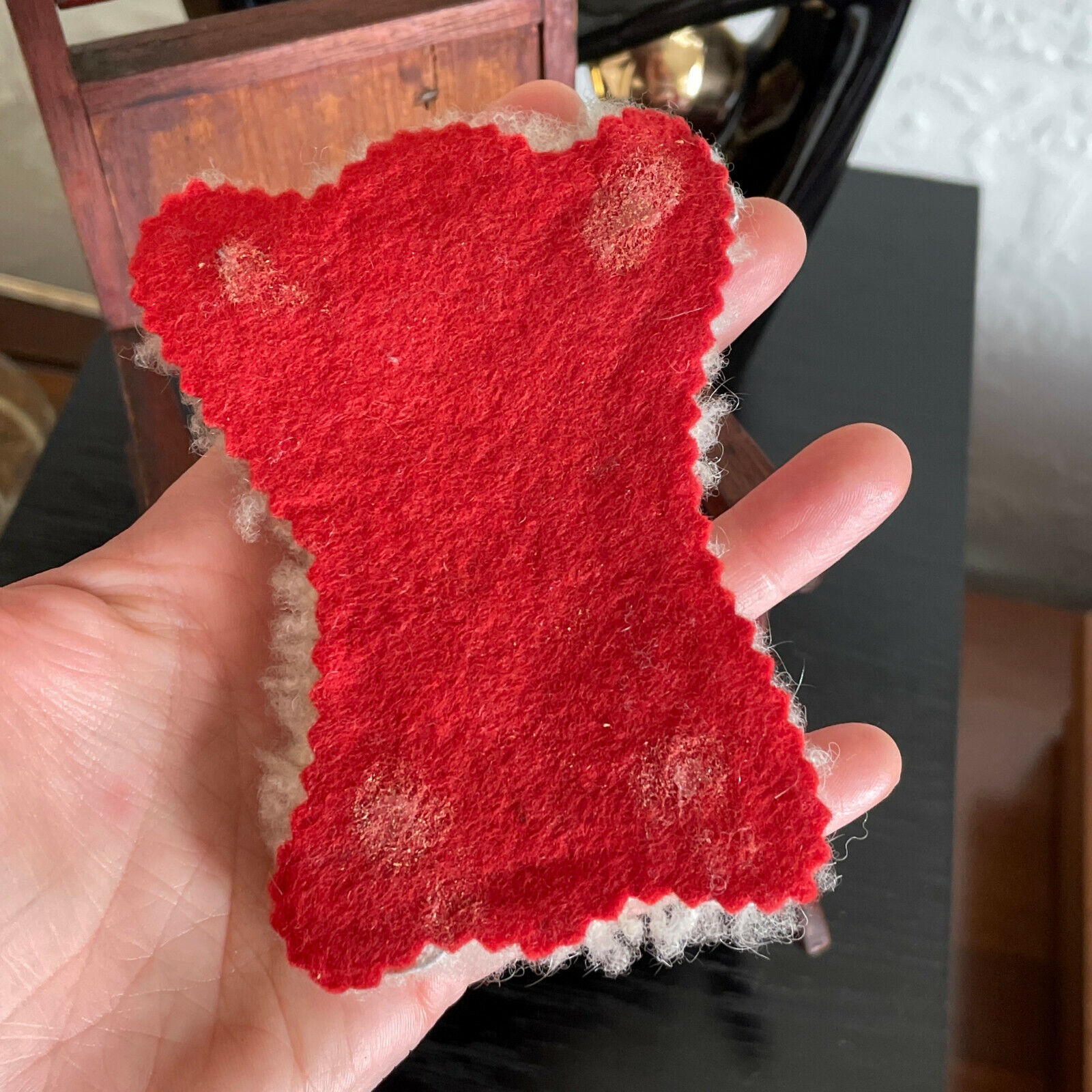 Victorian German Dollhouse Rug - 1800s Fleece