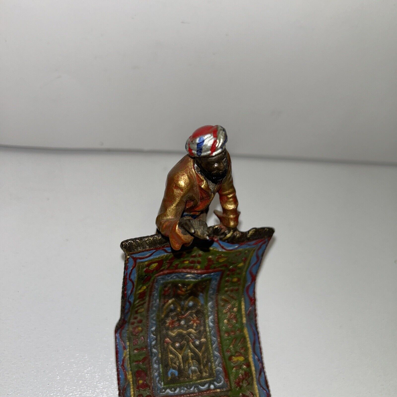 Austrian Cold Painted Vienna Bronze Rug Trader