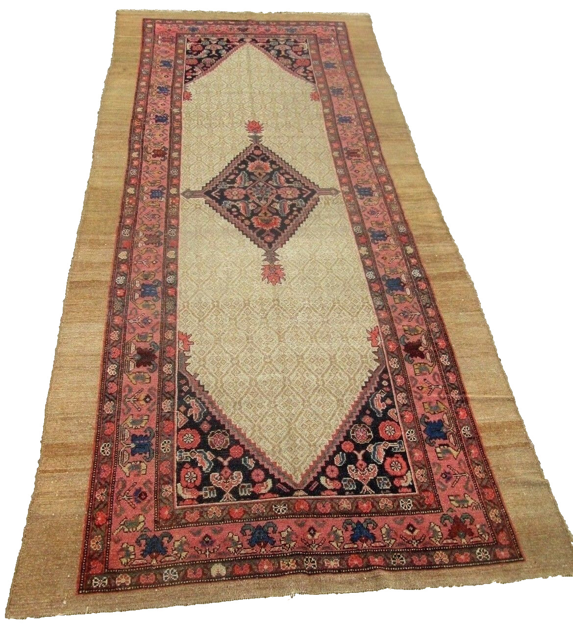 Antique N.W. Serab Oriental Rug, 1800s, 4.8x11.2