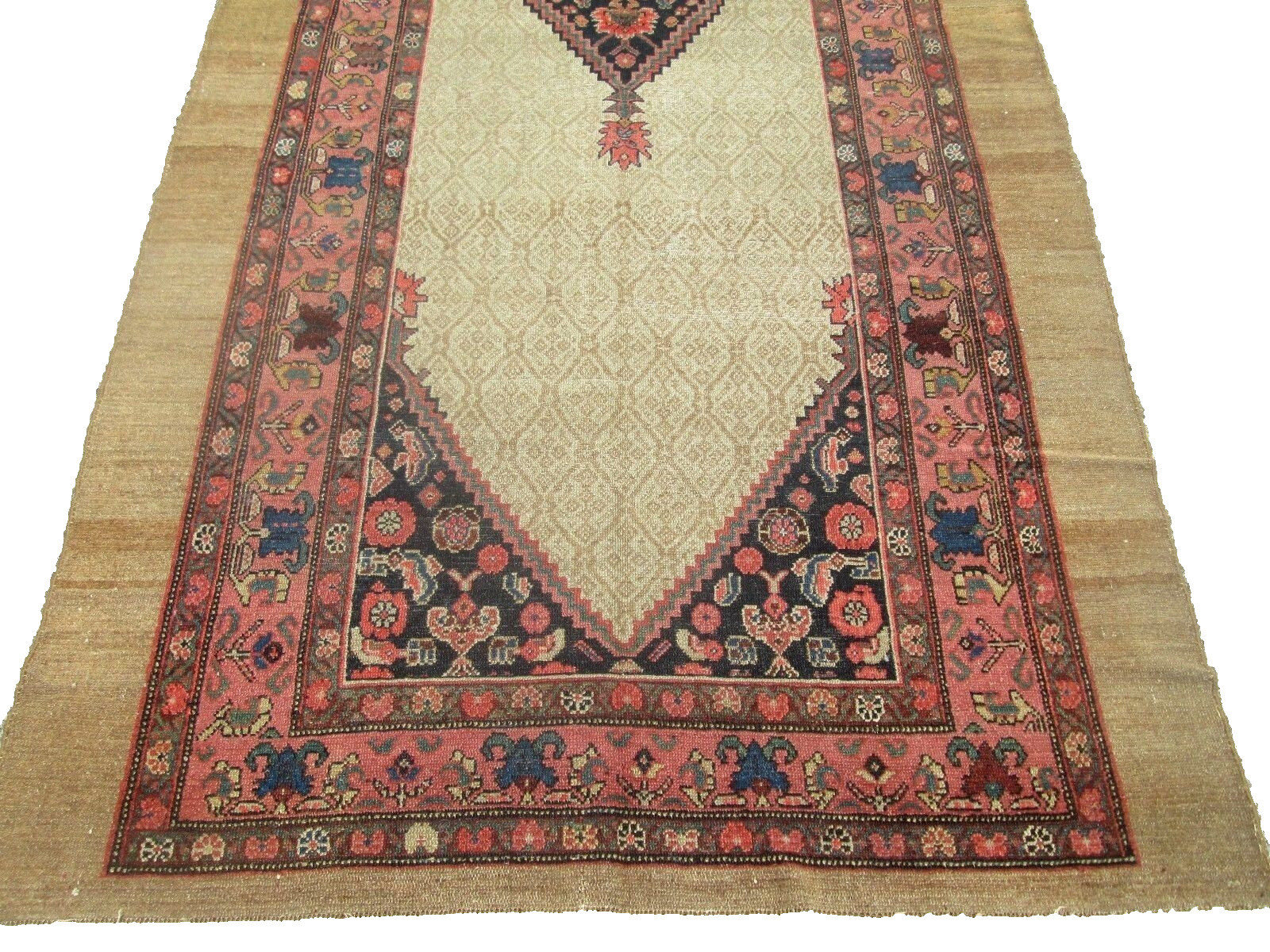 Antique N.W. Serab Oriental Rug, 1800s, 4.8x11.2
