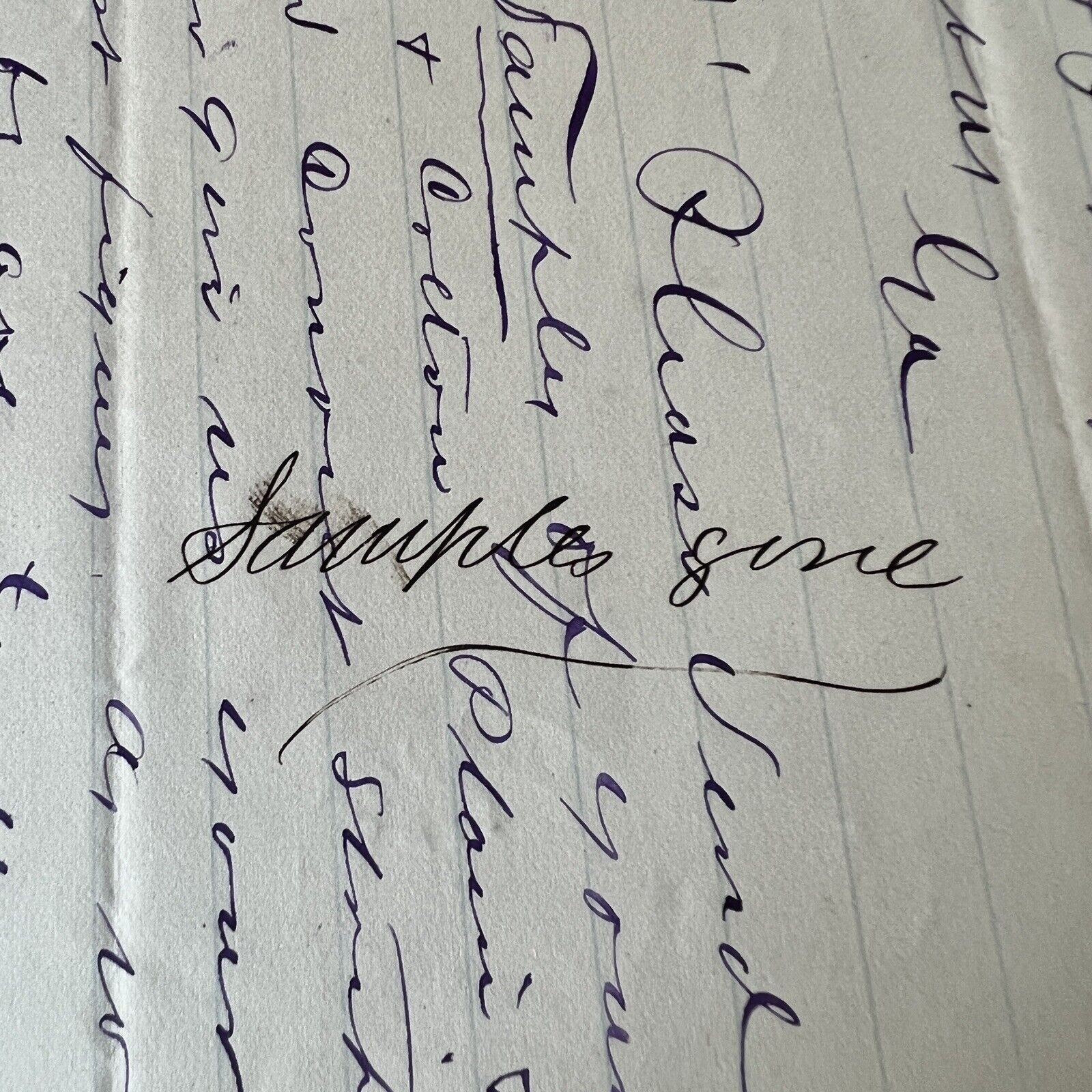 1885 J.W. Rice Antique Letterhead from New York