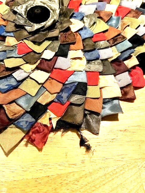 Antique Handcrafted Silk Table Center Cloth