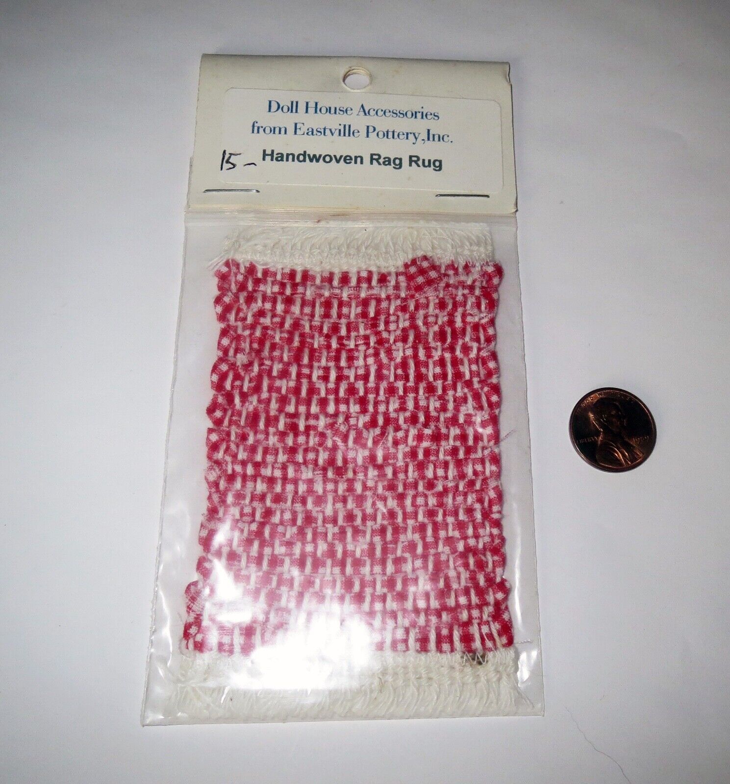 Victorian Miniature Rag Rugs for Dollhouses